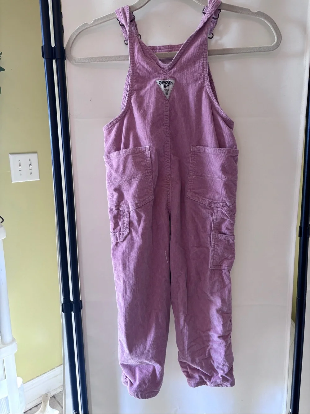 OshKosh B'gosh Mauve Corduroy Kids Overalls